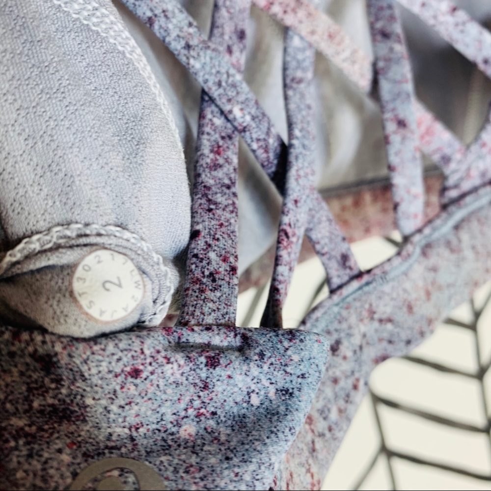 Lululemon free to be serene bra summer haze multi - Picture 9 of 9